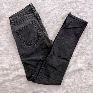 All Saints Cigarette Fit Black Skinny Jeans